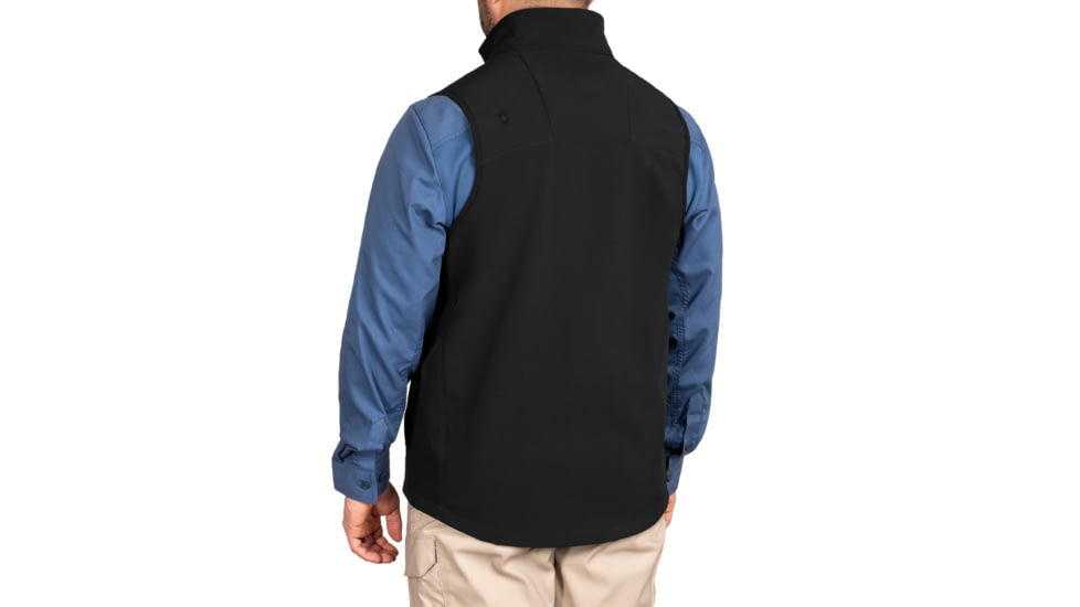 First Tactical Softshell Vest - Mens, Regular, Black, Extra Large, 118004-019-XL-R