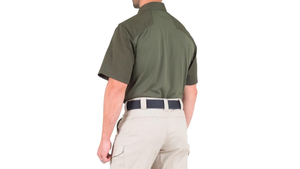 First Tactical V2 Pro Performance Short Sleeve Shirt - Mens, OD Green, 3XL, T, 112012-830-3XL-T