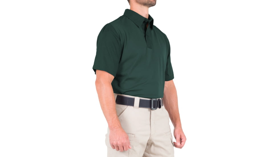 First Tactical V2 Pro Performance Short Sleeve Shirt - Mens, Spruce Green, 2XL, T, 112012-812-XXL-T