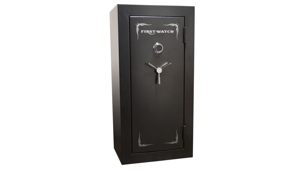 24+6 Mechanical Fire-Resistant Gun Safe, Grey, Large
