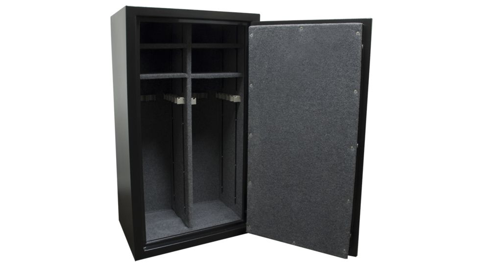 First Watch Black Hills 24 Gun Fire Resistant Mechanical Safe, Black, Large BH50126240