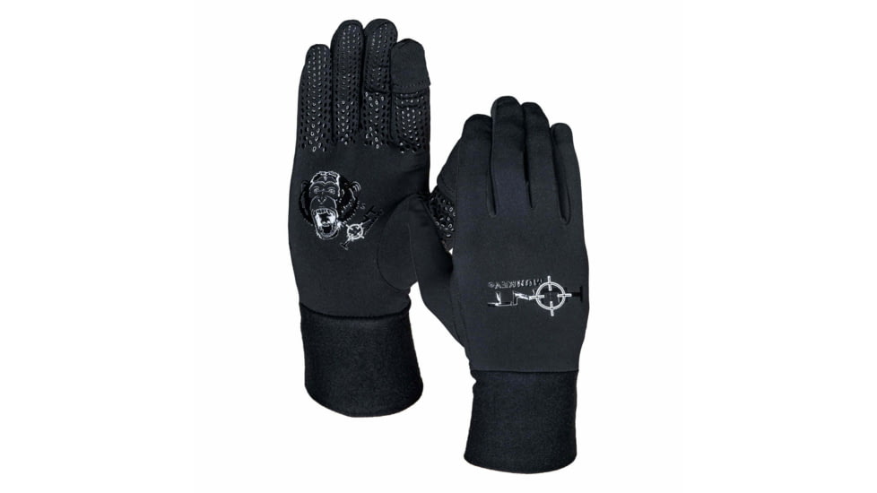 Fish Monkey Hands Glove Liner, Blackout, 2XL, HM712-BLK-XXL