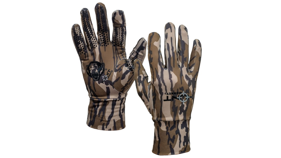 Fish Monkey Hands Glove Liner, Bottomland, S/M, HM712-OBL-S/M