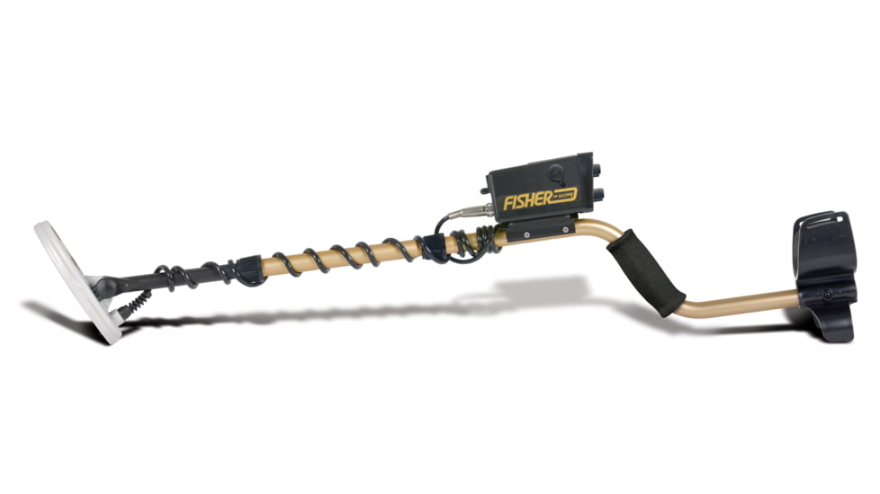 Fisher Gold Bug 2 Metal Detector w/6.5in Search Coil, Black, Standard, GB2-6