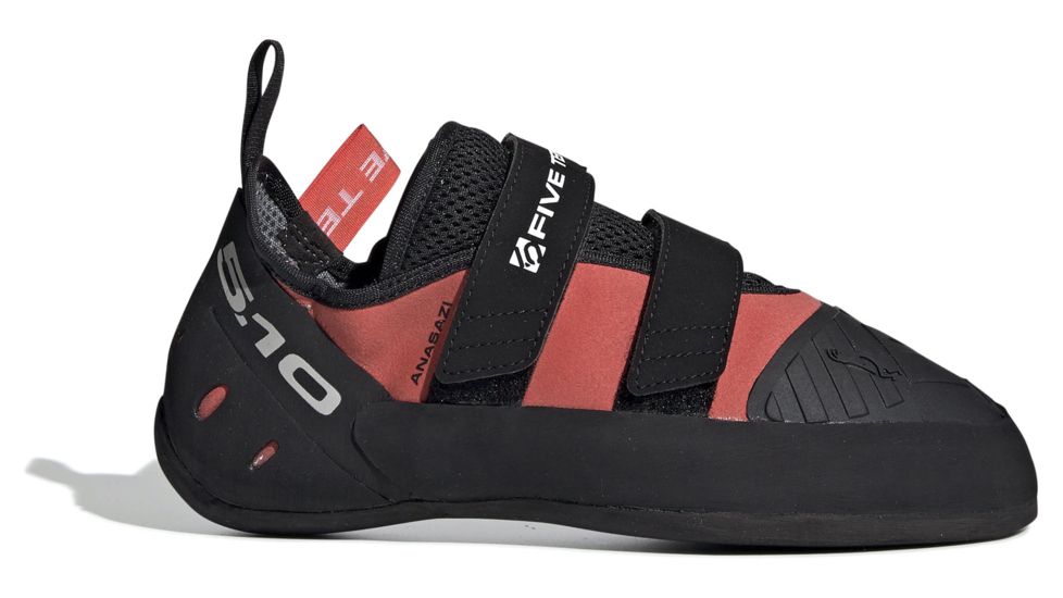 Five Ten Anasazi LV Pro Climbing Shoes - Womens, Easy Coral/Black/Red, 10, BC0923-10