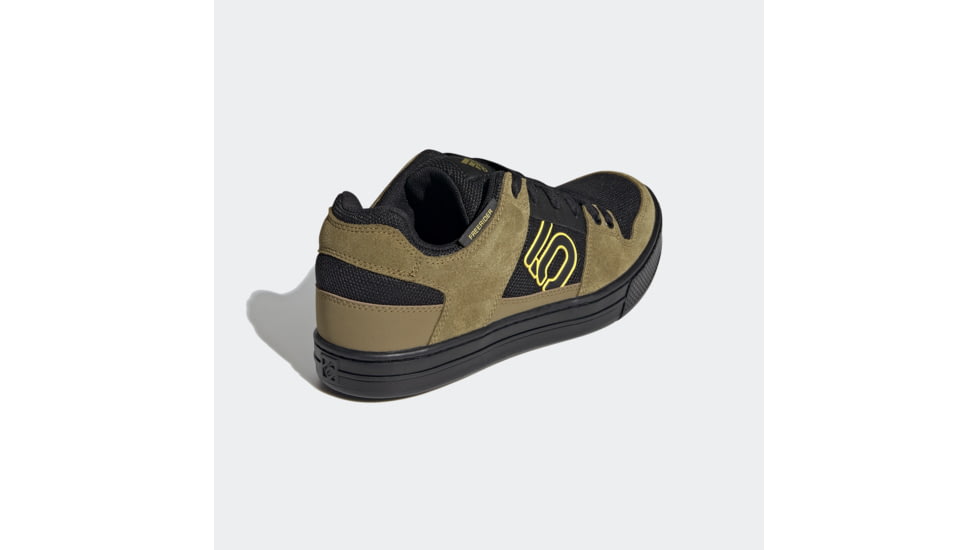 Five Ten Five Ten Freerider Shoes - Mens, Hazy Yellow/Wild Moss/Core Black, 12, FW2841-12