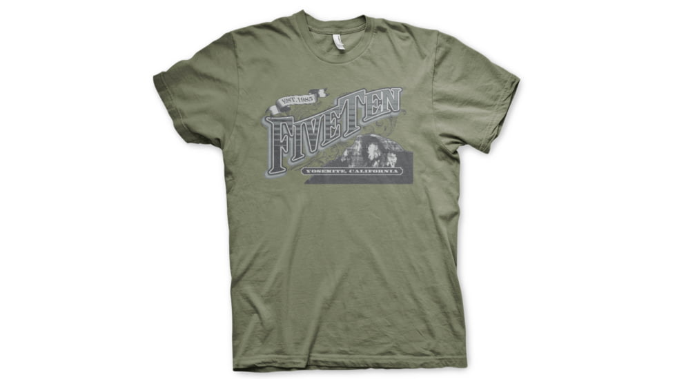 Five Ten Yosemite Tee - Men's-X-Small-Olive Green