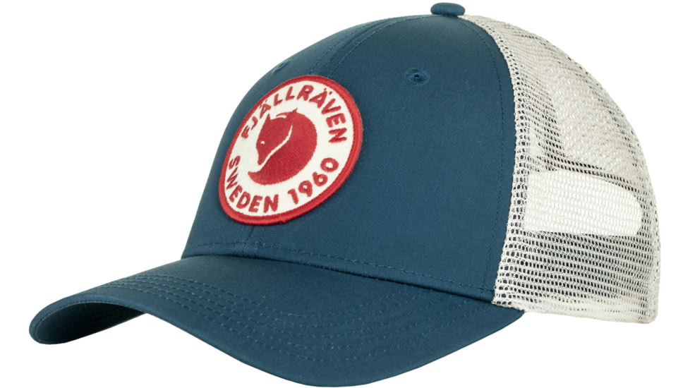 Fjallraven 1960 Logo Langtradarkeps Cap, Indigo Blue, Small/Medium, F78138-534-S/M