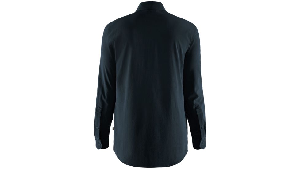 Fjallraven Abisko Trekking Shirt - Mens, Dark Navy, Large, F87935-555-L