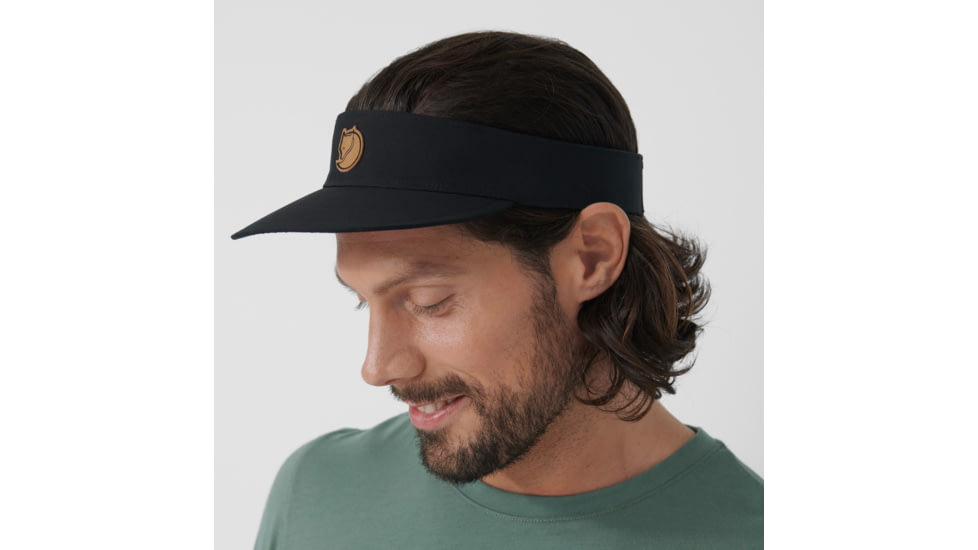 Fjallraven Abisko Visor Cap, Black, One Size, F77409-550-OneSize