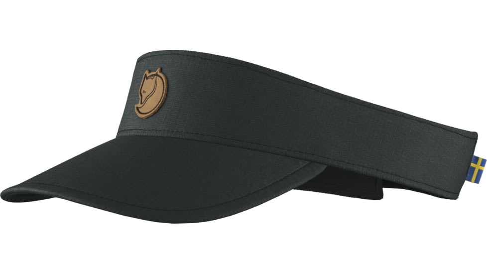 Fjallraven Abisko Visor Cap, Black, One Size, F77409-550-OneSize