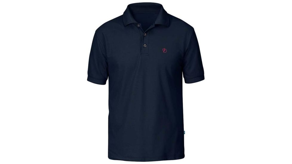 Fjallraven Crowley Pique Shirt - Men's, Blueblack, Extra Large, F81783-553-XL