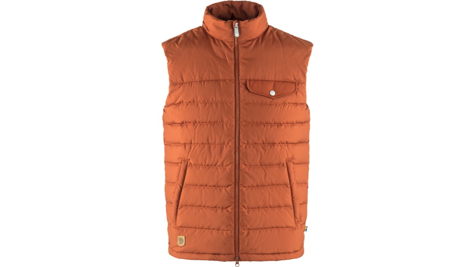 Fjallraven Greenland Down Liner Vest - Mens, Autumn Leaf, Medium, F82973-215-M