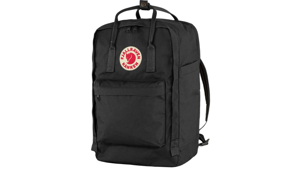 Fjallraven Kanken Laptop 17in Pack, Black, One Size, F23525-550-One Size