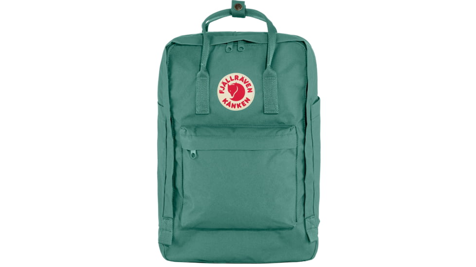 Fjallraven Kanken Laptop 17in Pack, Frost Green, One Size, F23525-664-One Size