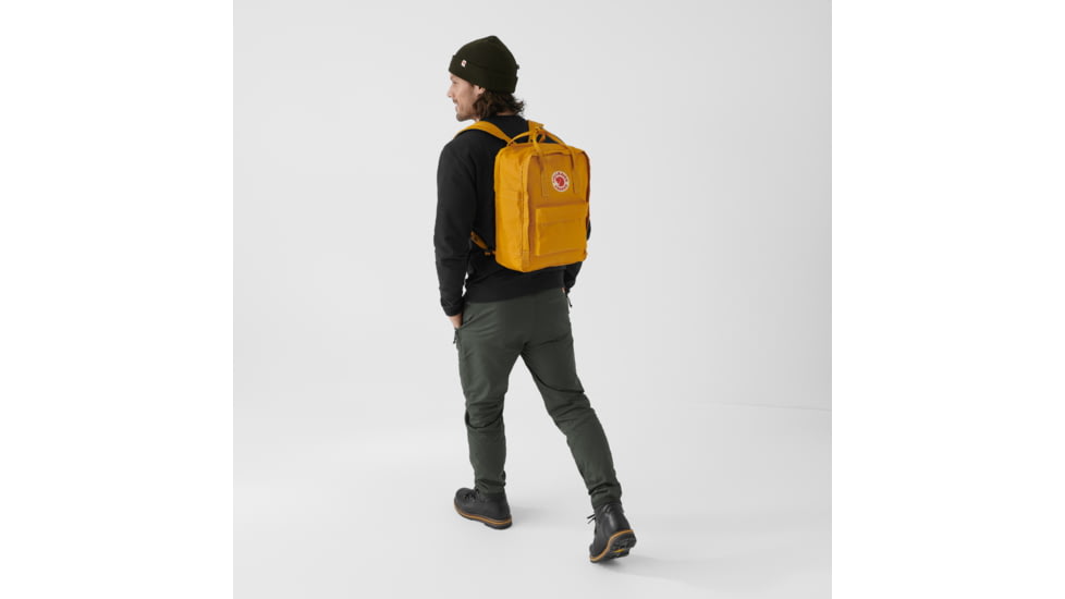 Fjallraven Kanken Laptop 17in Pack, Ochre, One Size, F23525-160-One Size