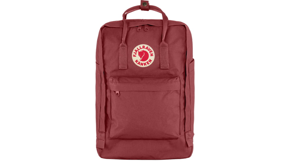 Fjallraven Kanken Laptop 17in Pack, Ox Red, One Size, F23525-326-One Size
