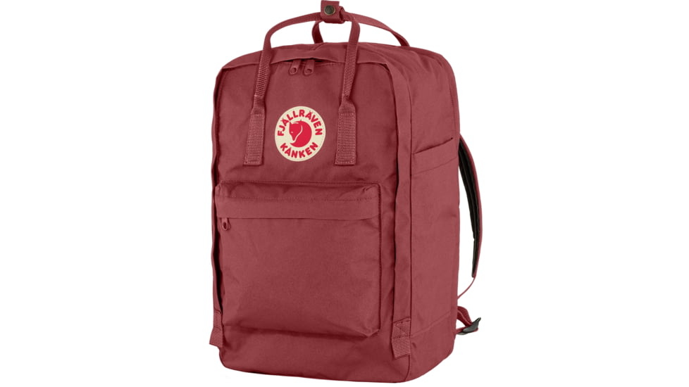 Fjallraven Kanken Laptop 17in Pack, Ox Red, One Size, F23525-326-One Size