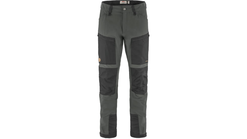 Fjallraven Keb Agile Trousers - Mens, Basalt/Iron Grey, 56/Short, F86411-050-048-56/S