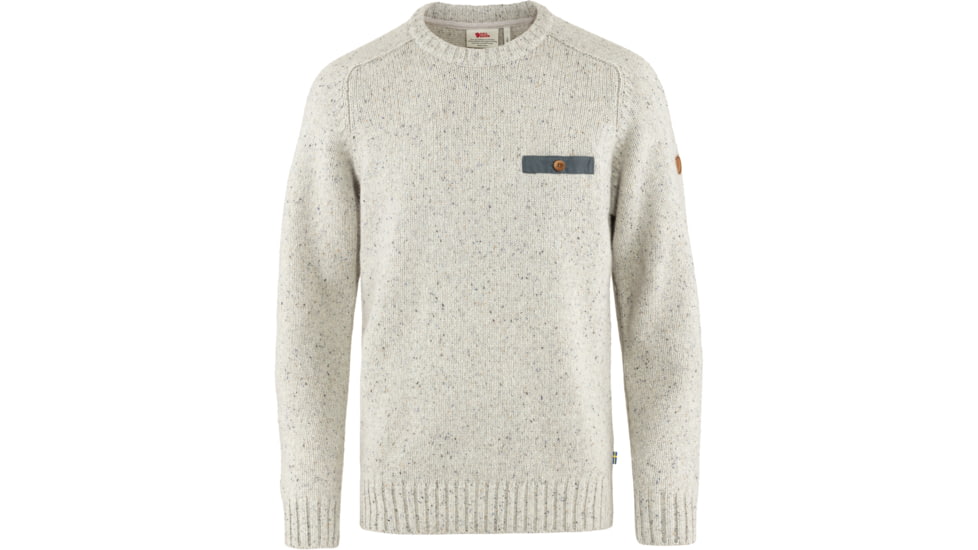 Fjallraven Lada Round-neck Sweater - Mens, Chalk White, Small, F84139-113-S