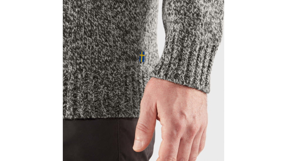 Fjallraven Lada Round-Neck Sweater - Mens, Grey, Extra Large, F84139-020-XL
