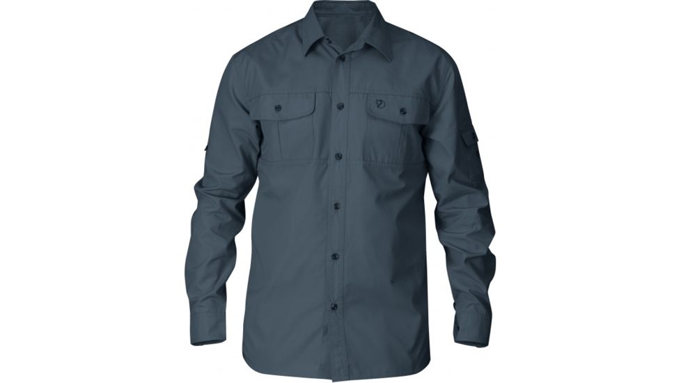 Fjallraven Singi Trekking Long Sleeve Shirt- Men's, Dusk, Small, F81838-042-S
