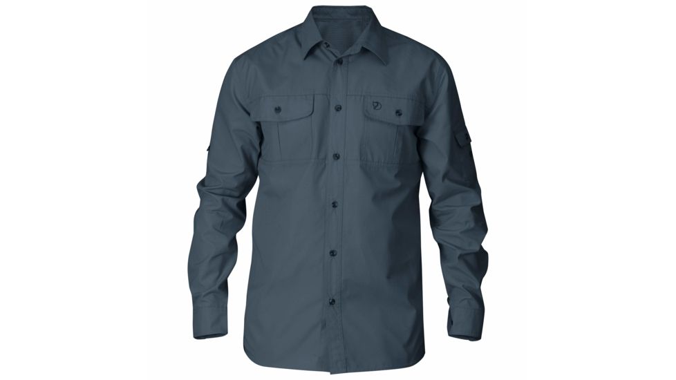 Fjallraven Singi Trekking Shirt Long Sleeve - Mens, Dusk, XS, F81838-042-XS