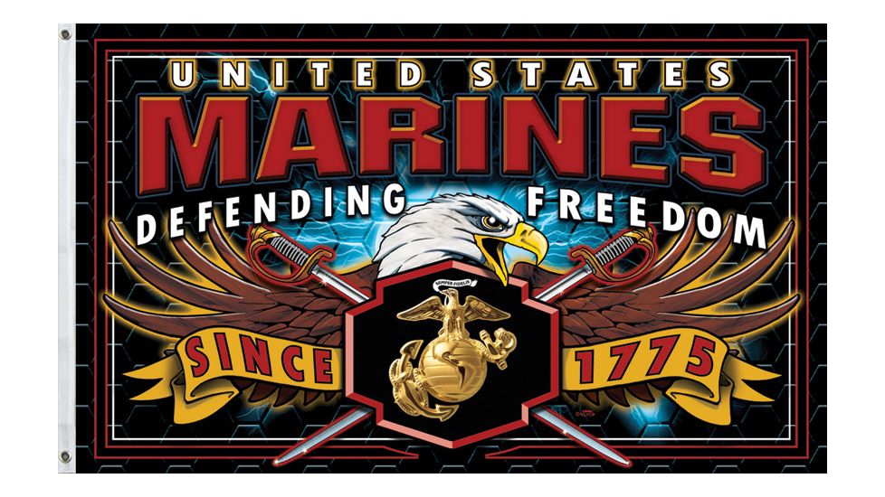 Flags Marines Defending Freedom Flag CPS38700