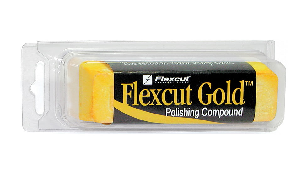 Flexcut Gold Compound, Designed for quickly maintaining a sharp edge, PW11
