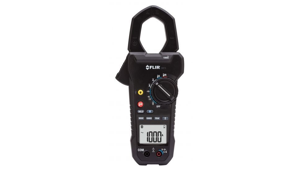 FLIR Instruments Flir 400A Ac Digital Trms Clamp Meter With Type K And Nist, CM44-NIST