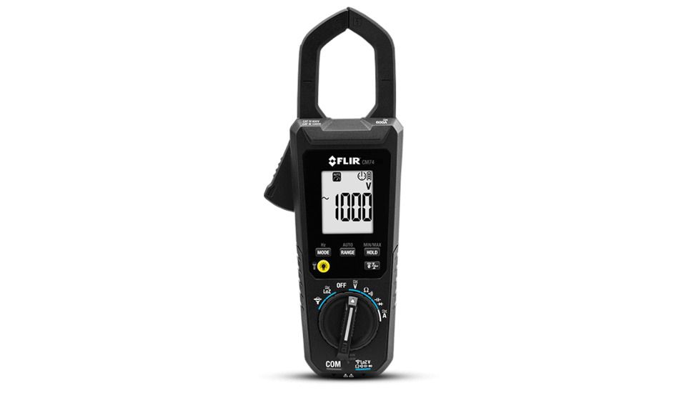 FLIR Instruments Flir Commercial 600A Ac Clamp Meter With Nist, CM72-NIST