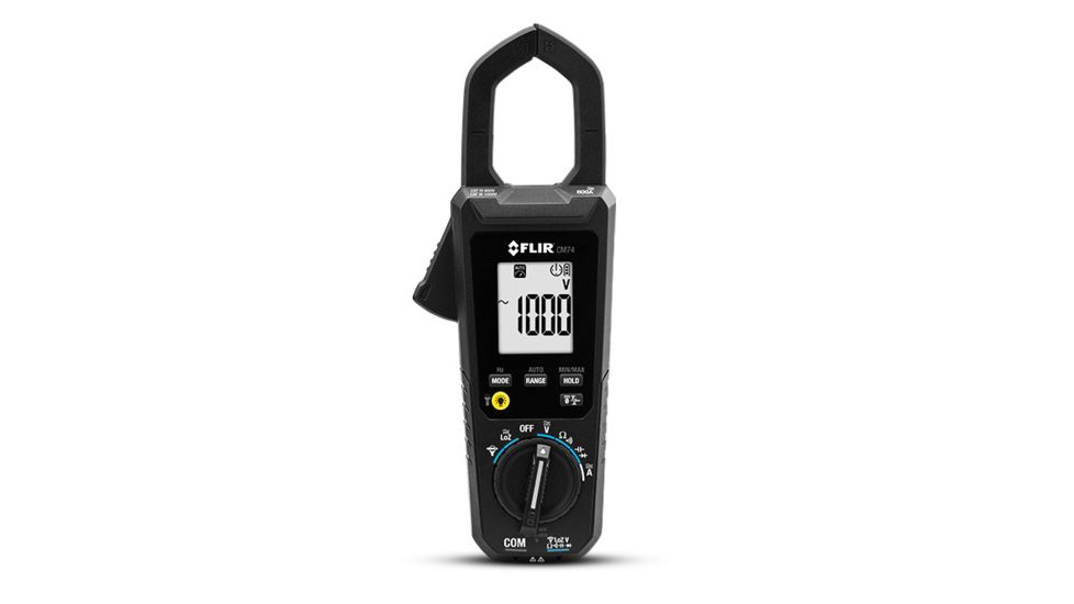 FLIR Instruments Flir Commercial 600A Ac/Dc Clamp Meter With Nist, CM74-NIST
