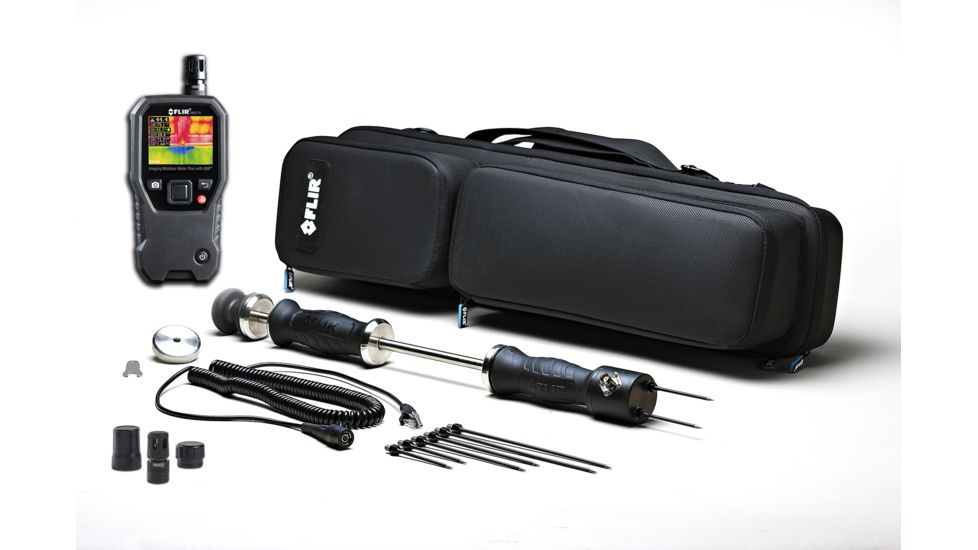 FLIR Instruments Flir Imaging Moisture Meter Pro Kit - Includes/ Mr176 W/Mr08 And Mr01, MR176-KIT5