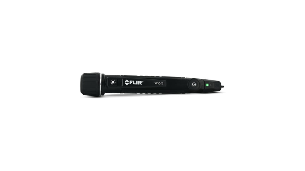 FLIR Systems Triple Alarm CAT IV Non-Contact Voltage Detector w/ Flashlight, VP50-2
