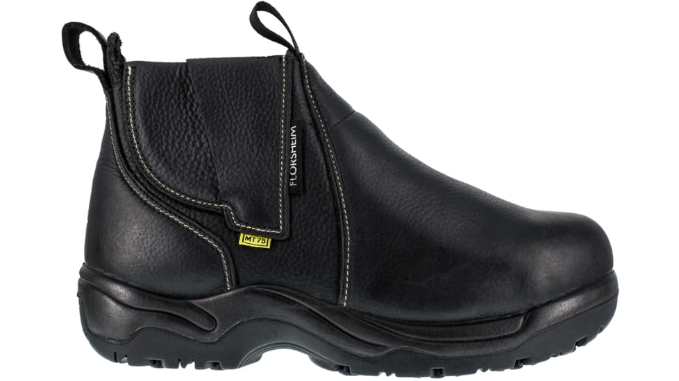 Florsheim Hercules Quick Release Met Guard Work, Black, 8.5 FE690-BLK-8.5-MEN-EEE