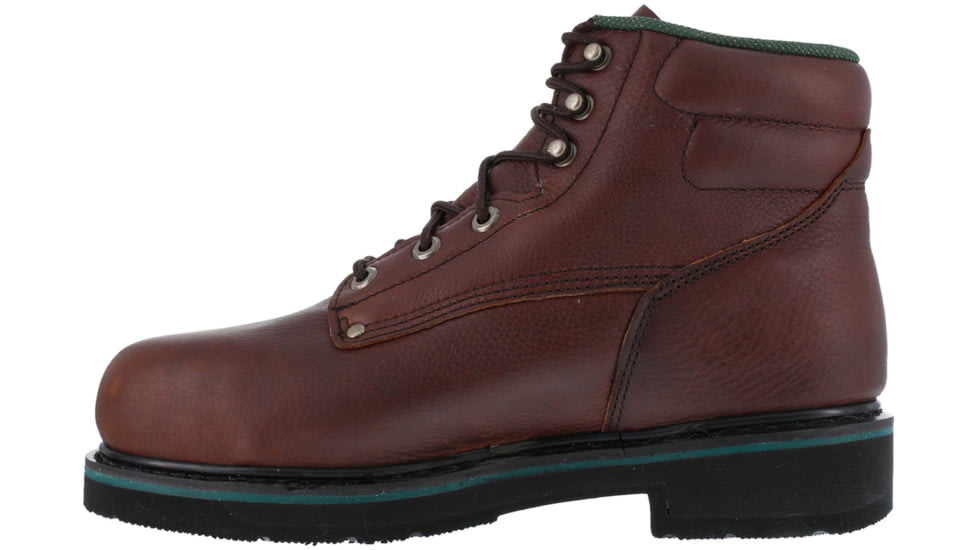 Florsheim Utility Plain Toe 6in. Boot, Brown, 10 FE665-BRN-10-MEN-E