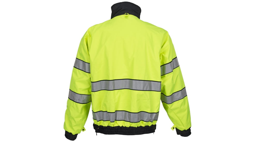 Flying Cross Layertech Hi-vis Reversible Jacket, Black - 73160A10XLARGELONG