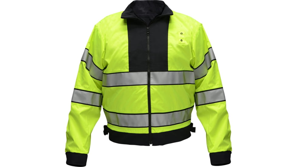 Flying Cross Layertech Hi-vis Reversible Jacket, Black - 73160A10XLARGELONG