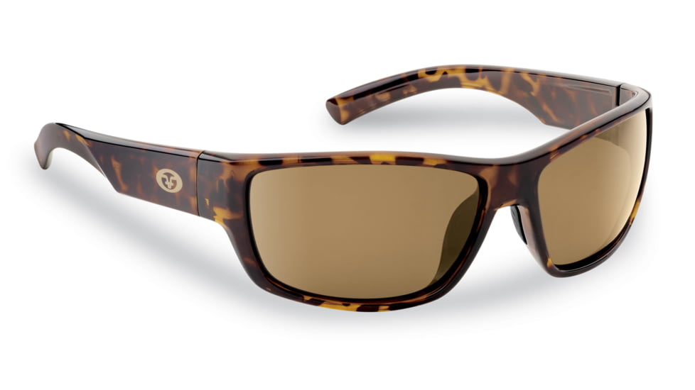 Flying Fisherman 7701TA Matecumbe Polarized Sunglasses, Tortoise Frame, Amber Lens, 7701TA