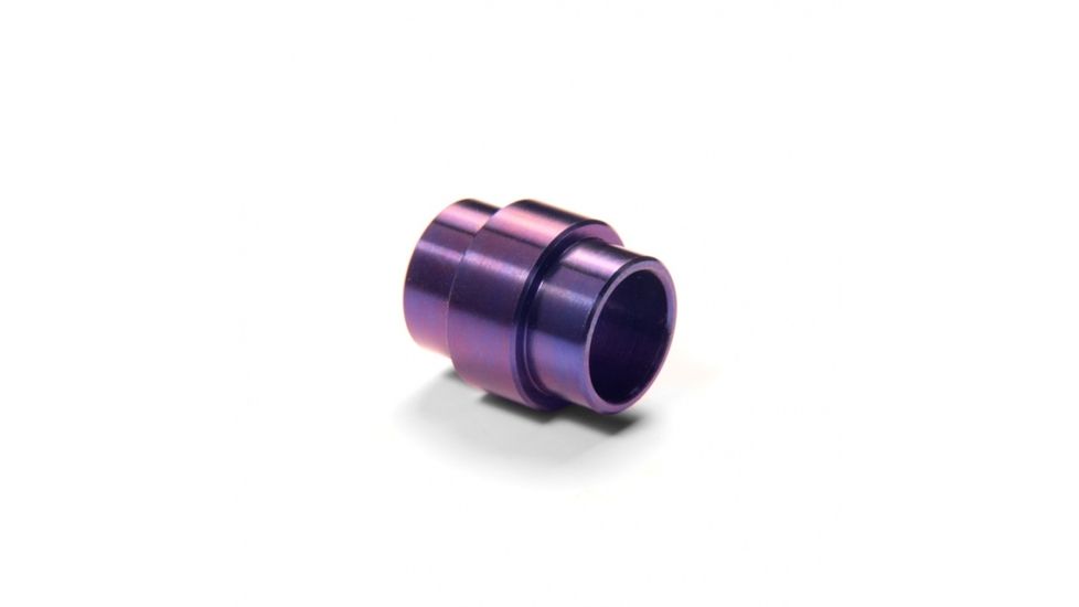 Flytanium Titanium Lanyard Tube for Spyderco Paramilitary 2 &amp; Para3, Purple, FLY-71P