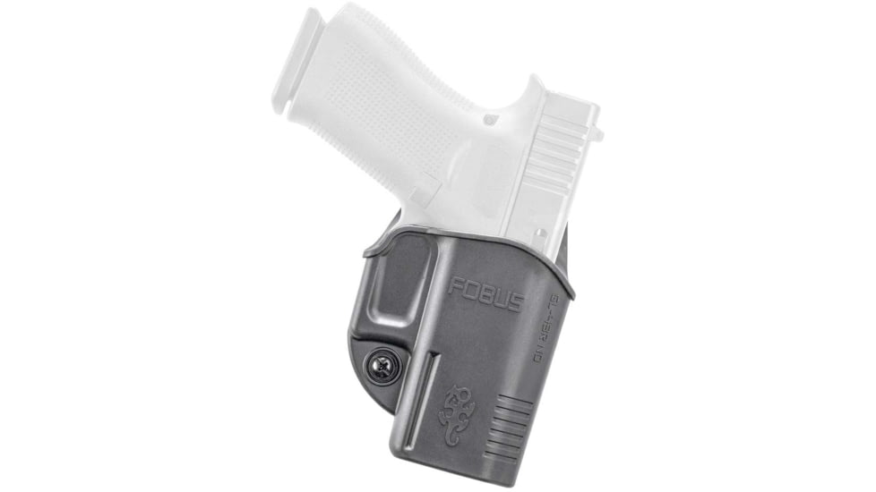 Fobus E2 Vertec Holster OWB Belt, Glock 43, 43X, 43X MOS, 48, 48 MOS, Right Hand, Black, GL43RNDBH