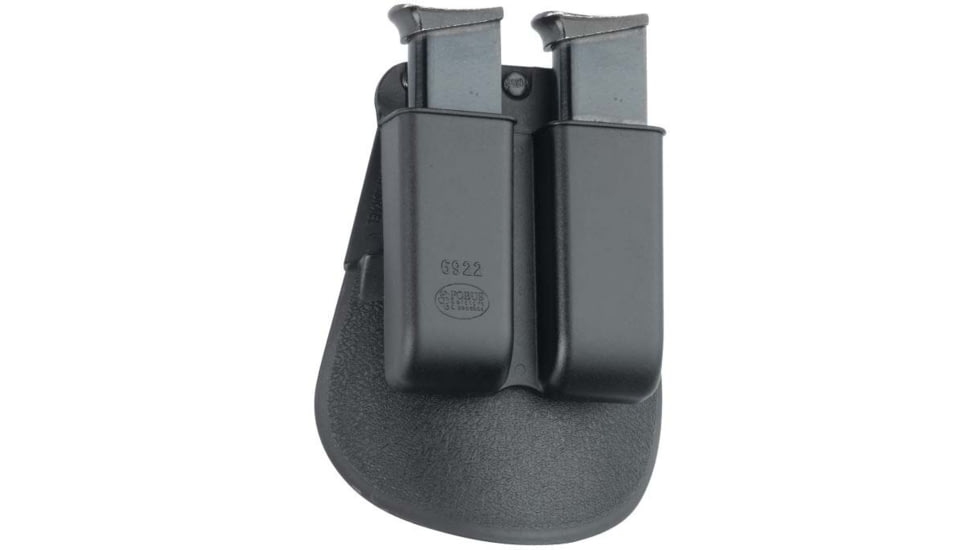 Fobus Double Pistol Magazine Pouch, .22/.380 Caliber, Black, 6922