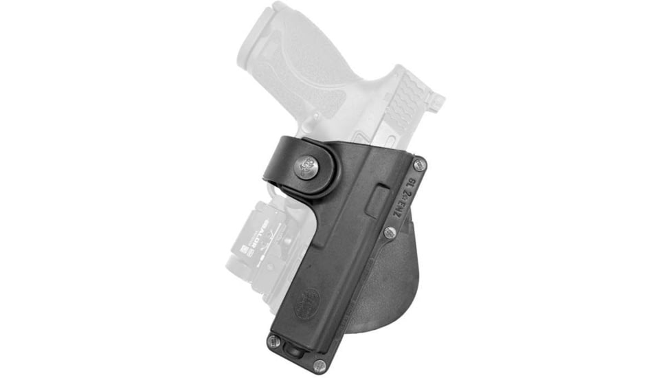 Fobus EM17 LS Polymer OWB Paddle Holster, Beretta PX4 G/C/D/H&amp;K USP/Sig Sauer P226/S&amp;W M&amp;P 2.0/Taurus PT24/7, Right Hand, Black, EM17LS