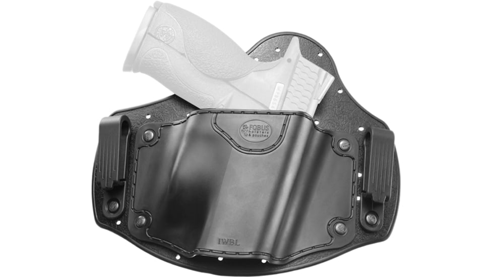 Fobus IWB Standard Cut Holster, Large Frame Pistols, Right, Black, IWBL