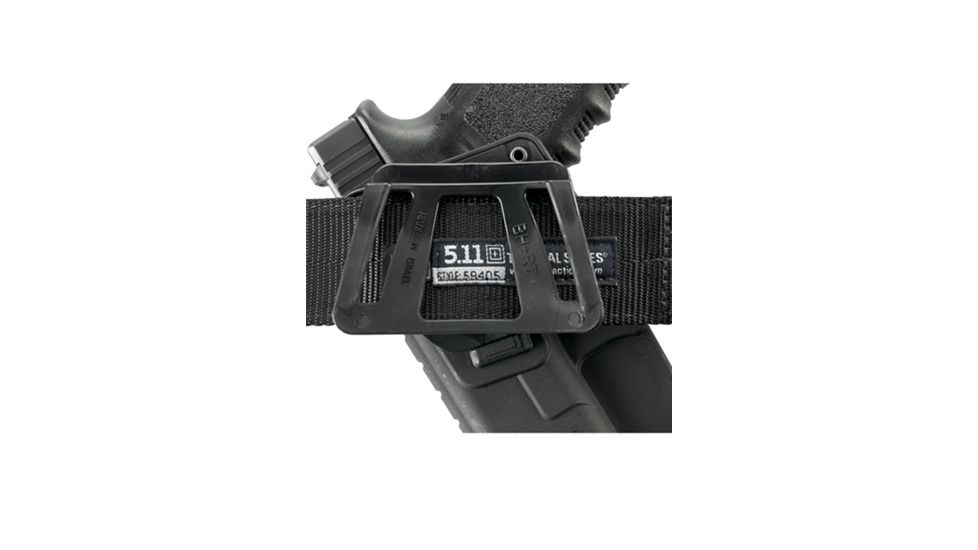 Fobus Paddle For FN FNS-40/9/9 Compact, Roto, Black, FNSNDRP