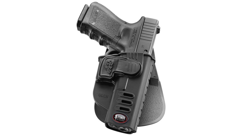 Demo,Fobus Springfield Armory XD/XDM - HS 2000  9/357/40 CH Rapid Release System Level 2 Holster, Black, Belt XDCHBH