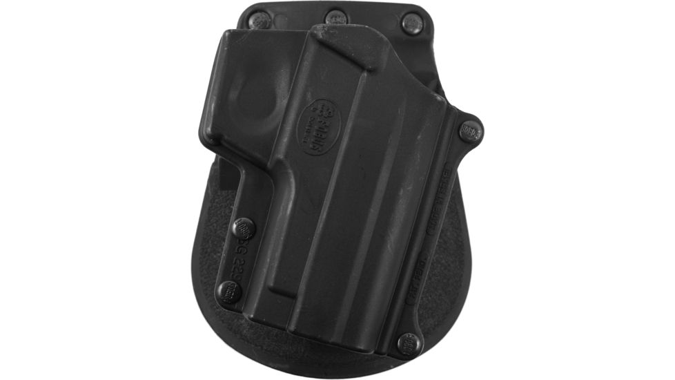 USED Fobus Standard Paddle Holster, SIG Sauer P229/Steyr M40/Smith &amp; Wesson M&amp;P 45 Shield/Steyr M9/Steyr S-Series/Steyr M357, Right Hand, Plain, Black, SG4, EDEMO1
