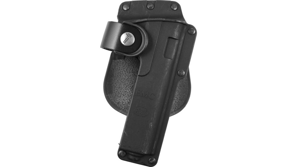 USED Fobus Tactical Holster, 1911 5in/1911 5in .45 ACP, Right Hand, Plain, Black, T1911RP, EDEMO1, Used, Condition Fair, Scratches
