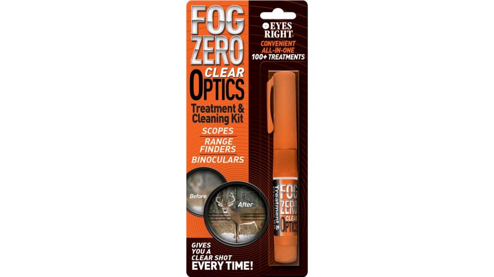 Fog Free Optics Treatment and Cleaning Kit Pen, Red, Field-1