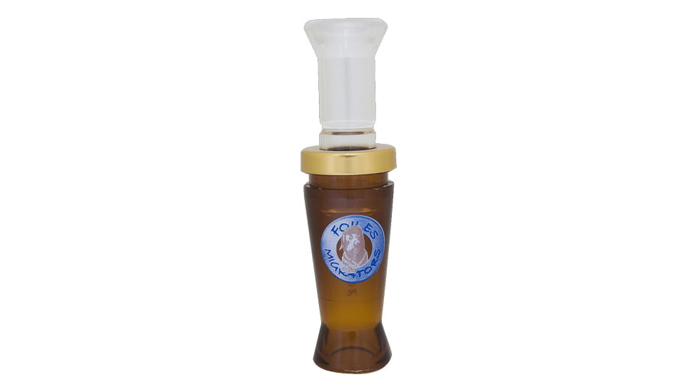 Foiles Meat Grinder Goose Call Poly Bourbon/water